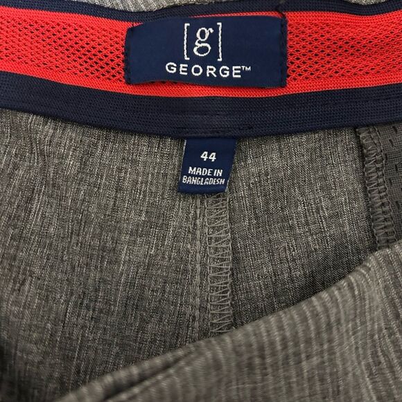 George Shorts Men's Size 44 Above The Knee Casual Flat Front - Picture 2 of 4